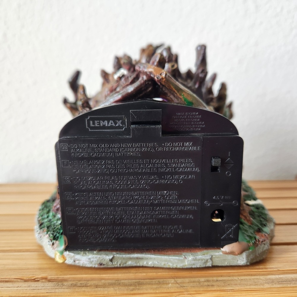 RARE Lemax Spooky Town Collection Haunted Grove 2006 Light Up Ghost Cave Retired - Picture 8 of 16